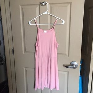 pink summer dress